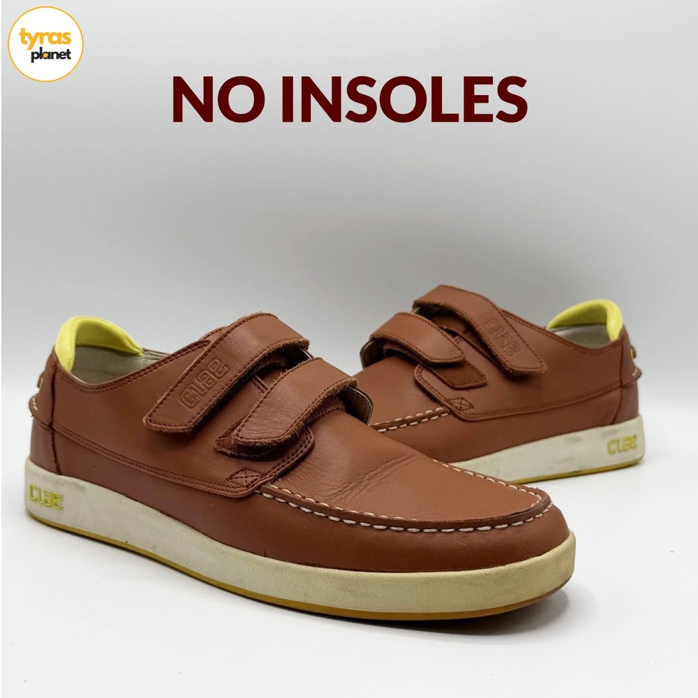 CLAE COUSTEAU Walnut CLA01236 Mens Size 11.5 No Box NO INSOLES